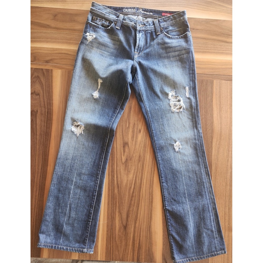 Guess Premium Dream Ladies Bootcut Denim Jeans, Size 29 (020)‎